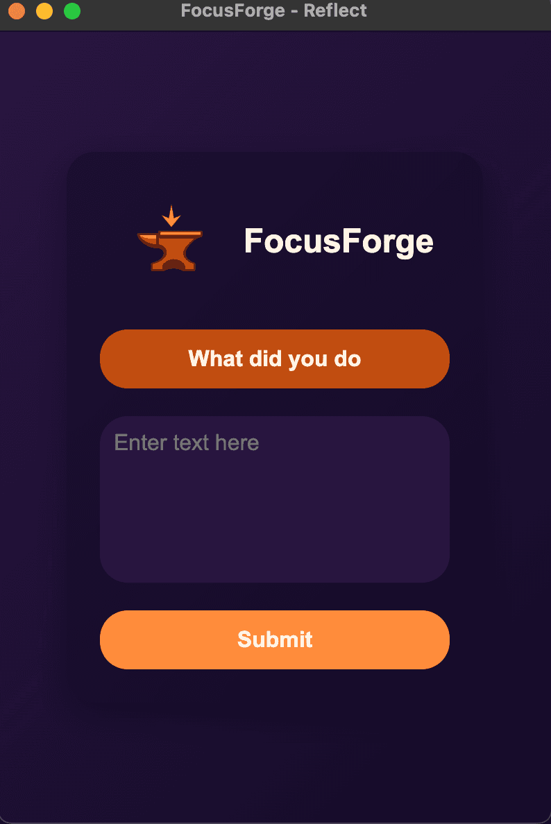 FocusForge screenshot 3